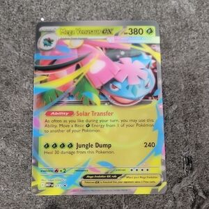 Mega Venusaur Ex Jumbo Card